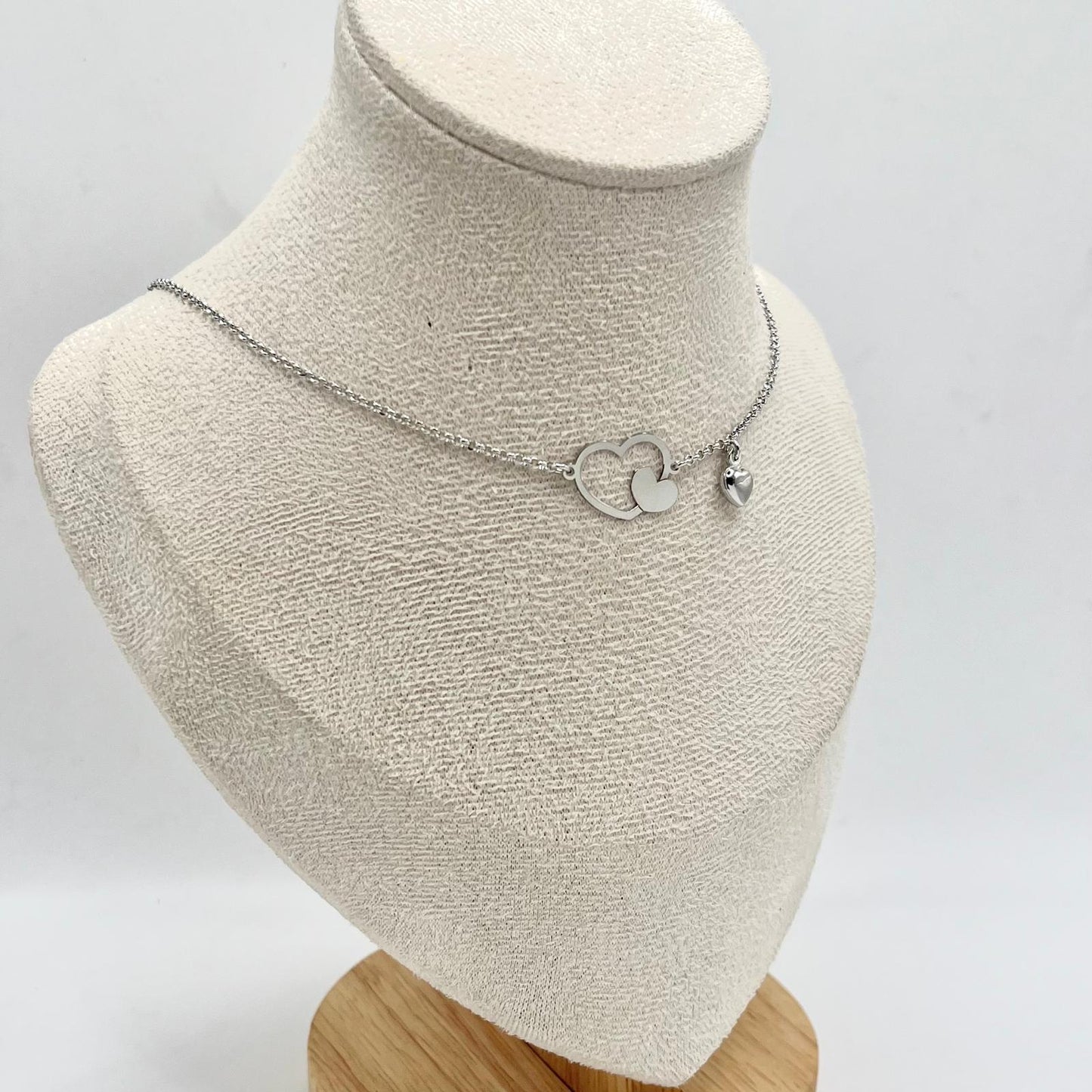 CL DOPPIO CUORE + CUORE PENDENTE