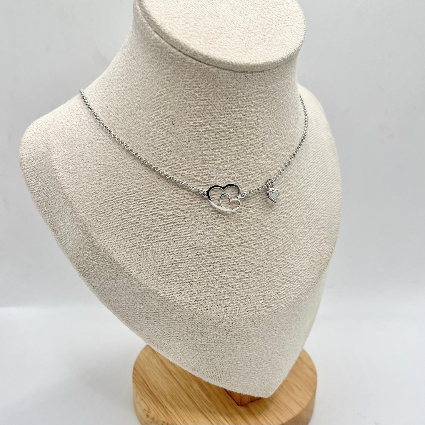 CL DOPPIO CUORE TRAF E CUORE PIETRA PEND