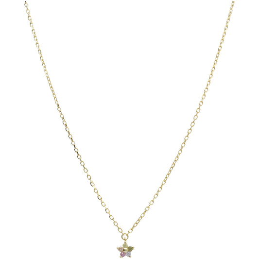 CL FIORELLINO ZIRCONI COLORATI