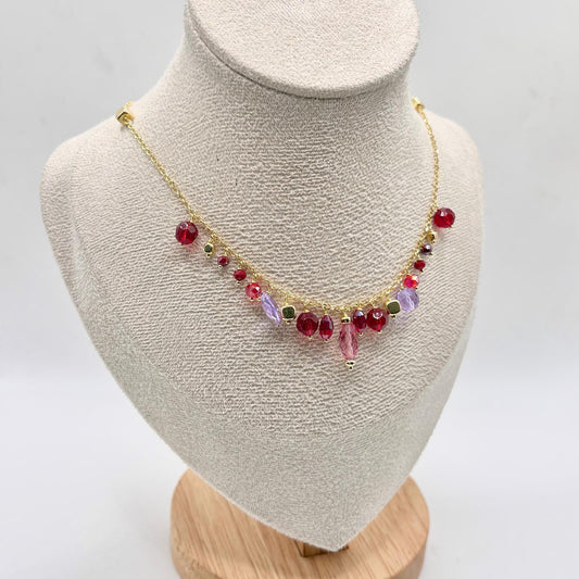 CL PIETRE PENDENTI COLORATE E DADINI