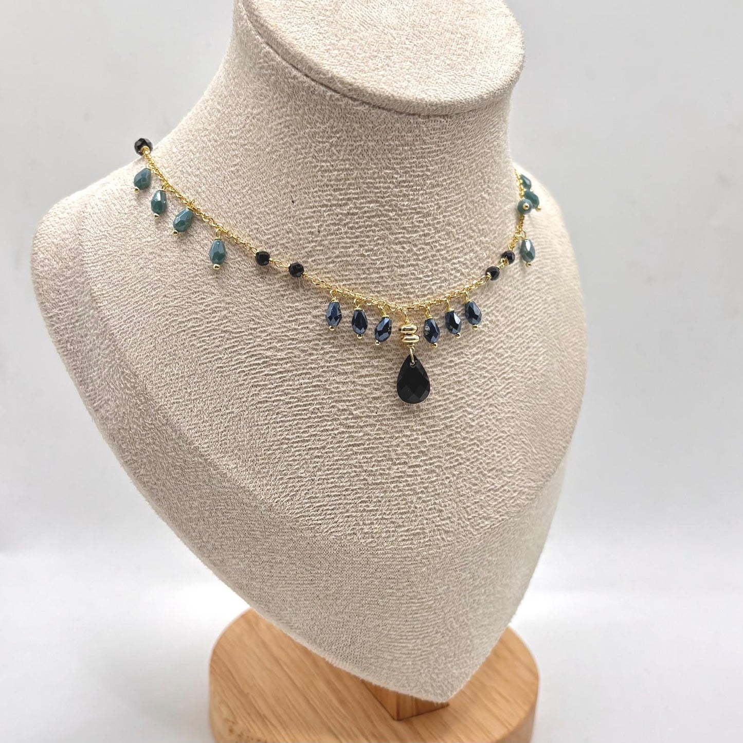 CL PERLINE BLU PENDENTI