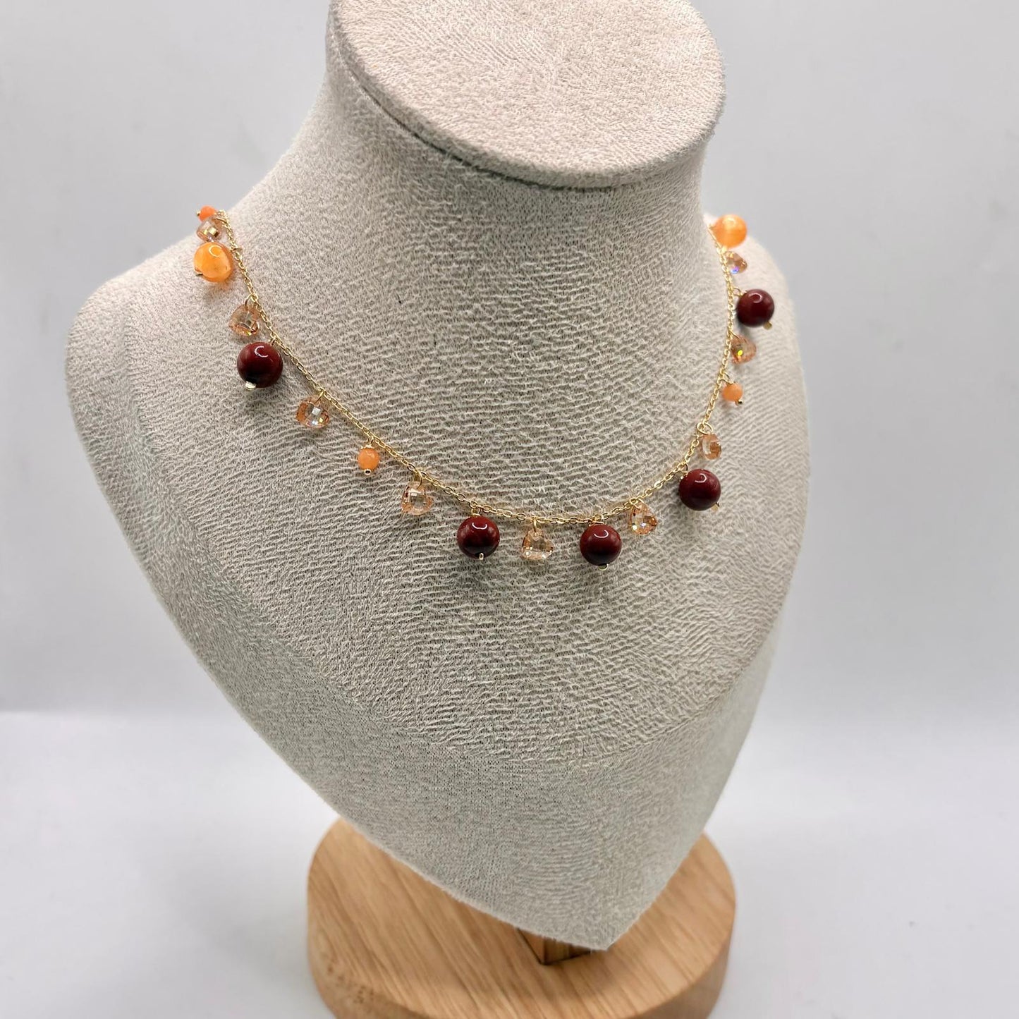 CL PERLINE E LUCCIOLE MARRONI