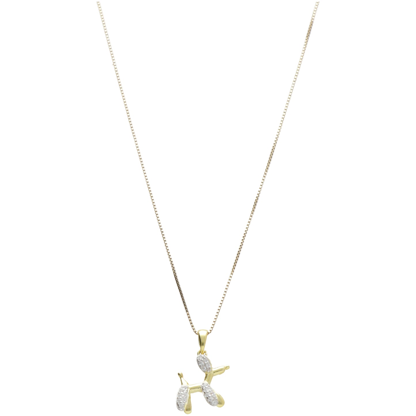 CL CANE PALLONCINO ZIRC E PERLA