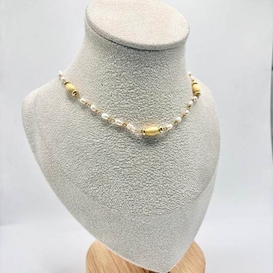 CL PERLE BIANCHE E SFERE SATINATE