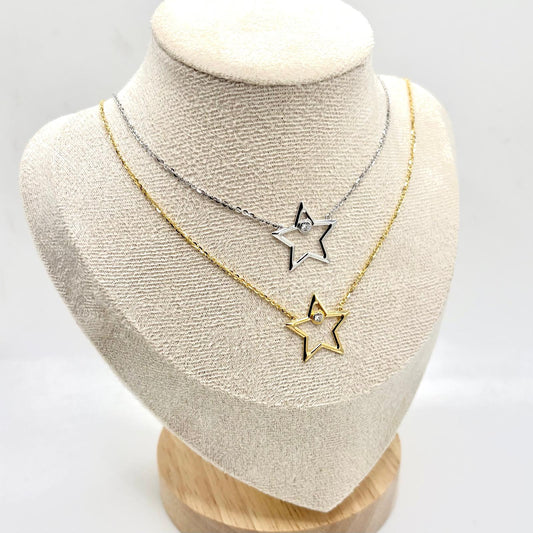 CL STELLA FILO LISCIA CON ZIRCONE