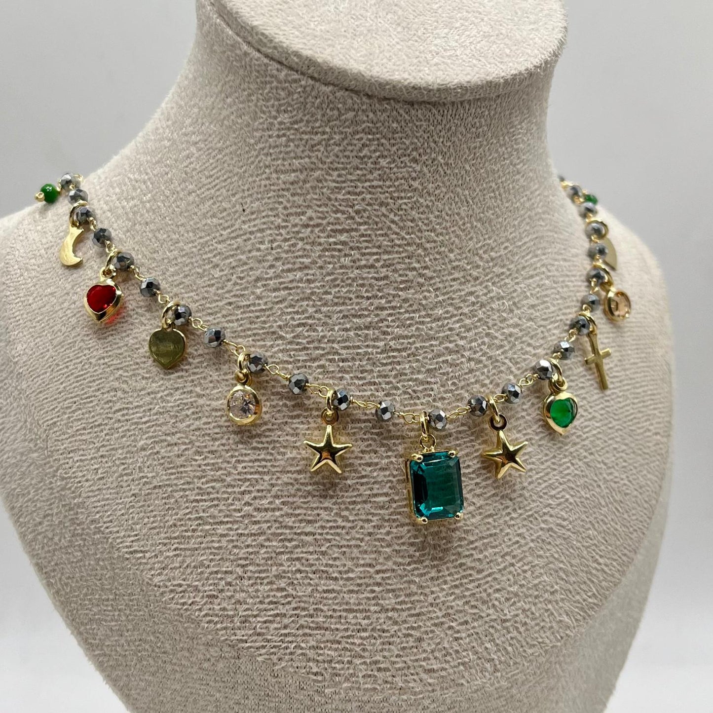 CL ROSARIO CON CIONDOLI PIETRE