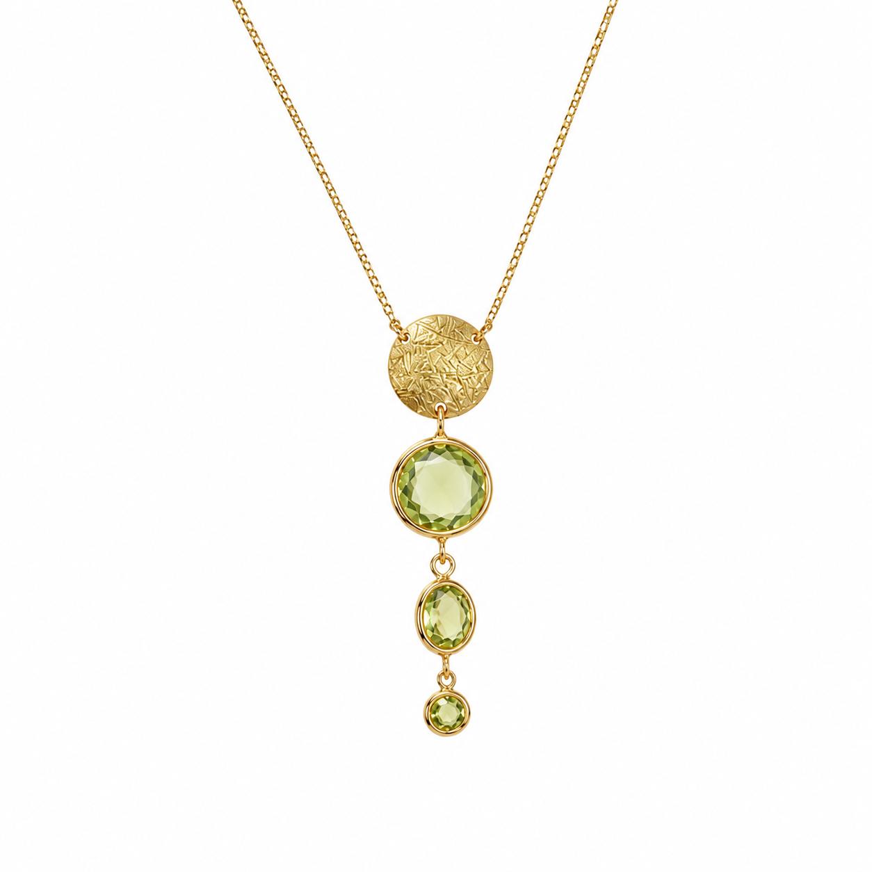CL VENEZIANA DIAMANTATA CON 3 PIETRE E FORMA SATINATA
