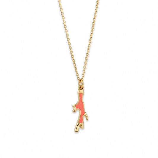 CL CORALLO PENDENTE SMALTO