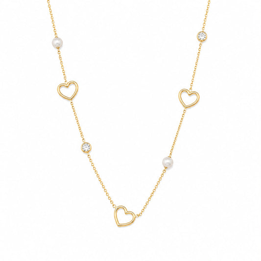 CL CUORI FILO, PERLE BIANCHE E CIPOLLINE