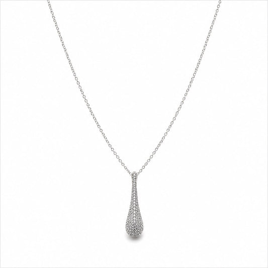 CL BRONZO PENDENTE GOCCIA ZIRCONI