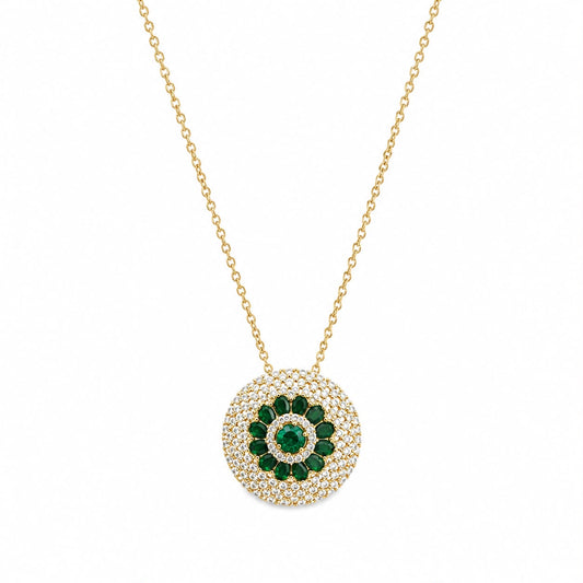 CL BRONZO CON PENDENTE ZIRCONI