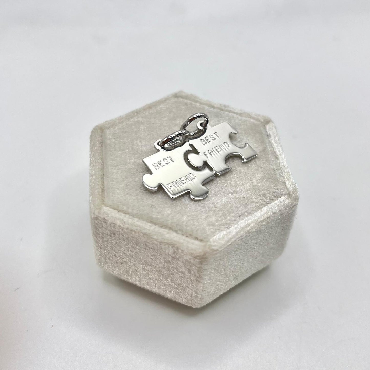 CN DUE PUZZLE INCISIONE BEST FRIEND 2,5 x 1,4 CM