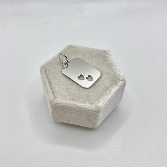 CN TARGHETTA E DUE CUORI