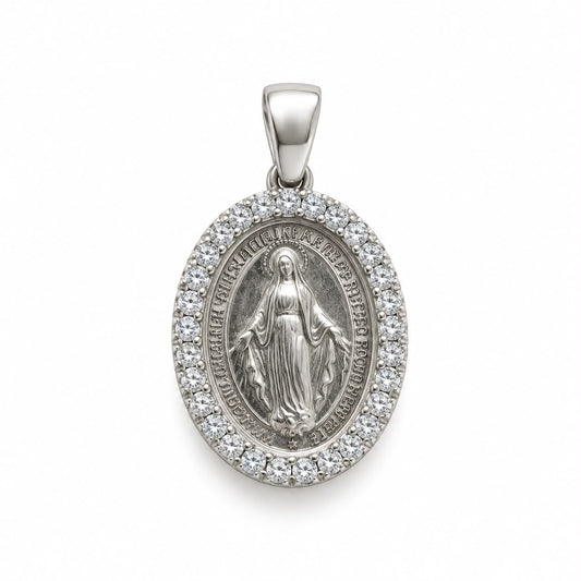 CN MADONNA ZIRC 1,3X1,6CM