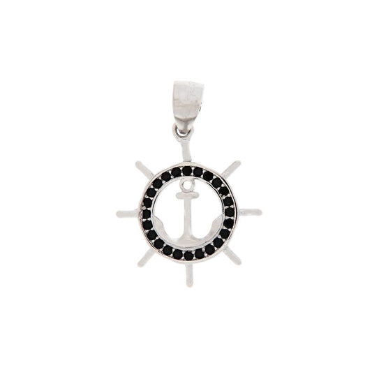 CN TIMONE CON ANCORA INTERNA E ZIRC NERI