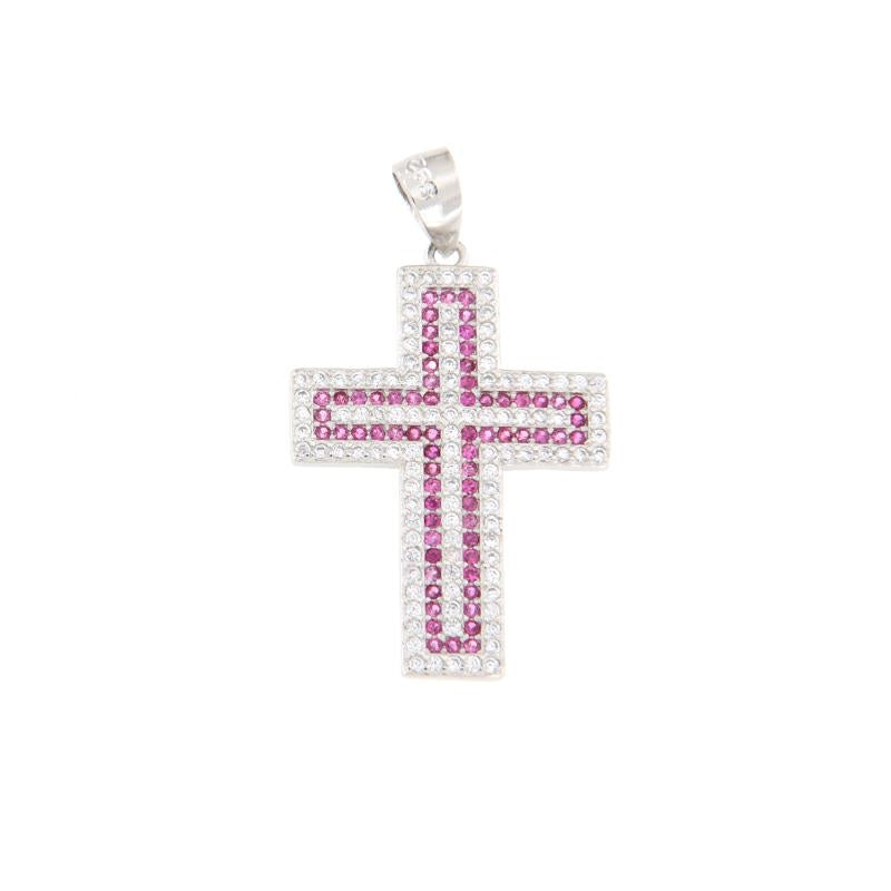 CN CROCE ZIRCONI 1,8X1,3 CM