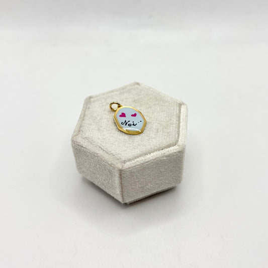 CN SCRITTA "NOI" SMALTO AZZURRO