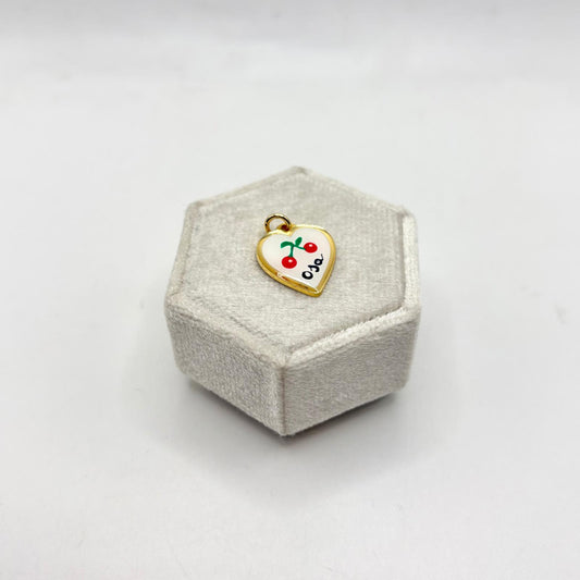 CN CUORE SCRITTA "OSA" E CILIEGIE