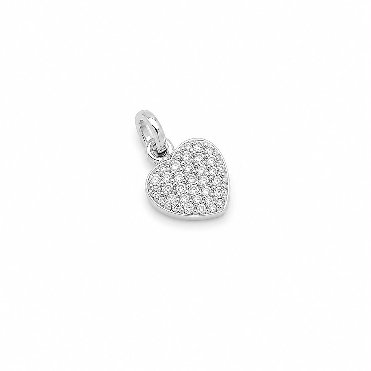 CN CUORE ZIRCONI 7X7MM