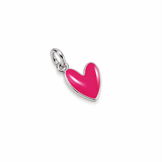 CN CUORE SMALTO FUCSIA
