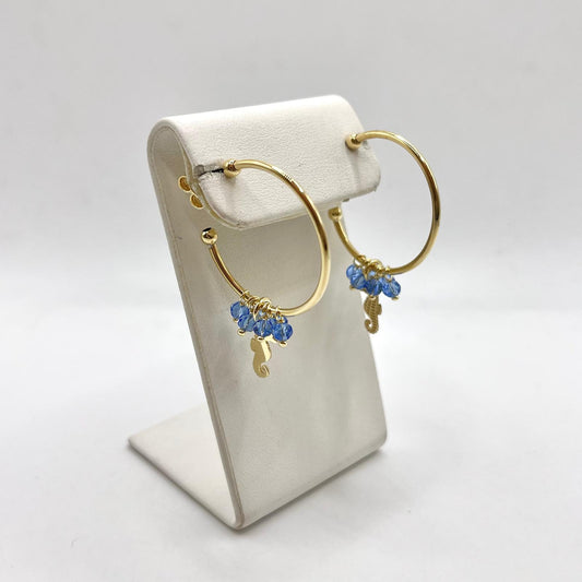 COR CON PERLINE PENDENTI E CAVALLUCCIO