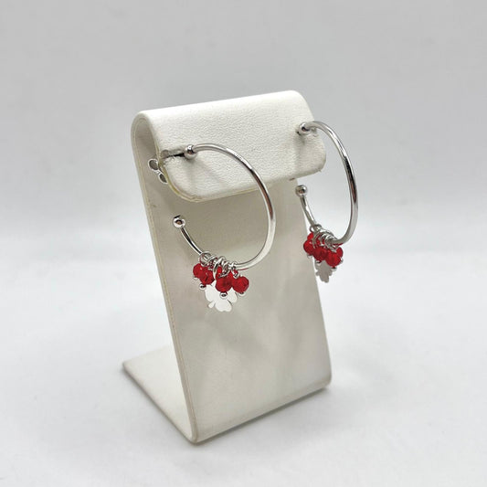 COR CON PERLINE E QUADRIFOGLIO