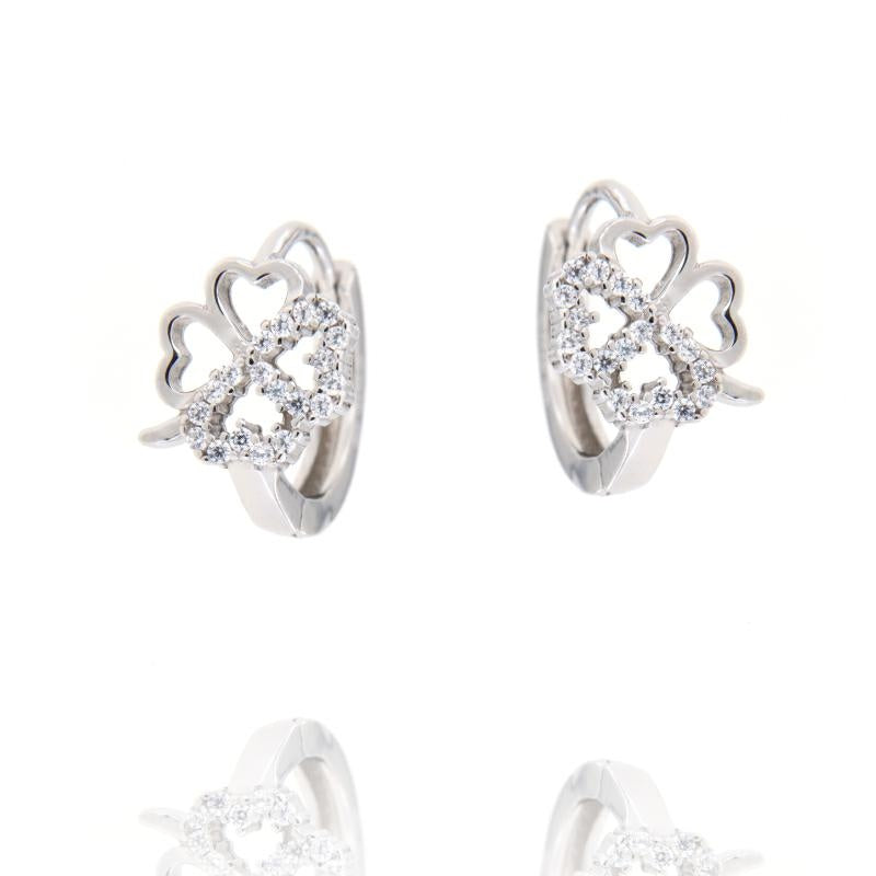 COR QUADRIFOGLIO TRAFORATO CON ZIRC