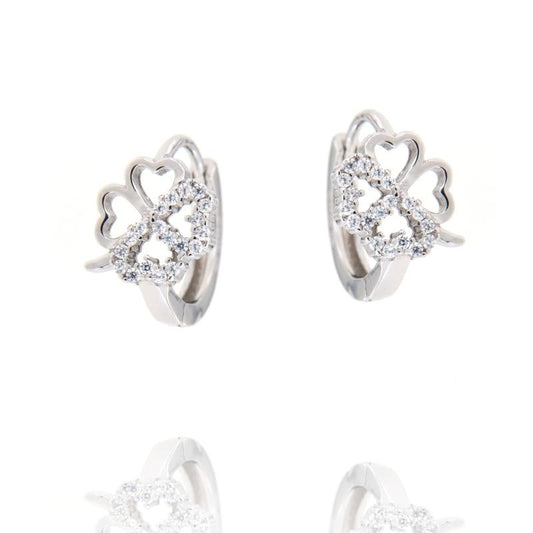 COR QUADRIFOGLIO TRAFORATO CON ZIRC