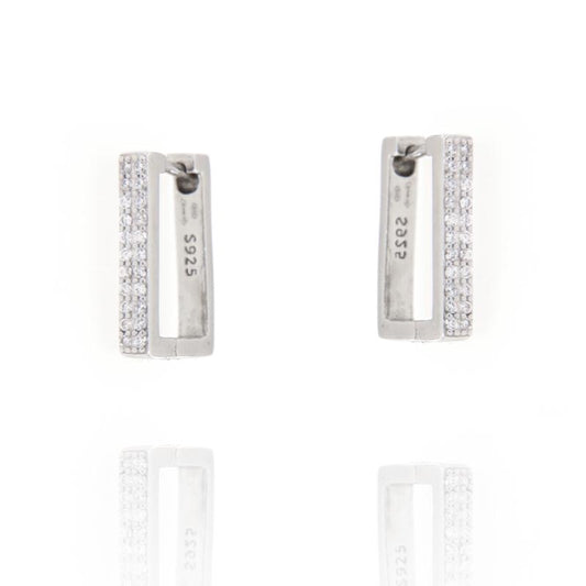 COR RETTANGOLO ZIRCONI 2,5 MM 1,1 CM