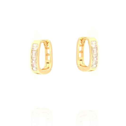 OR RETTANGOLARE ZIRCONI 2MM 1,1 CM