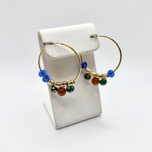 COR LISCIO CON PENDENTI COLORATI