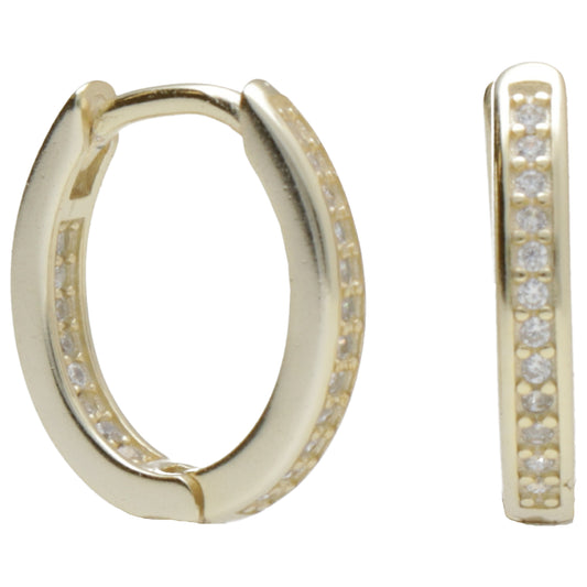 COR OVALE ZIRCONI 2MM 1 CM