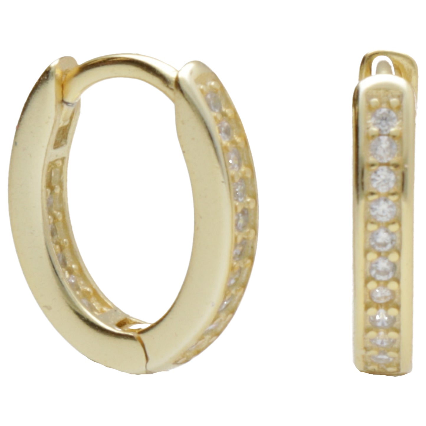 COR OVALE ZIRCONI 2 MM 1,2 CM