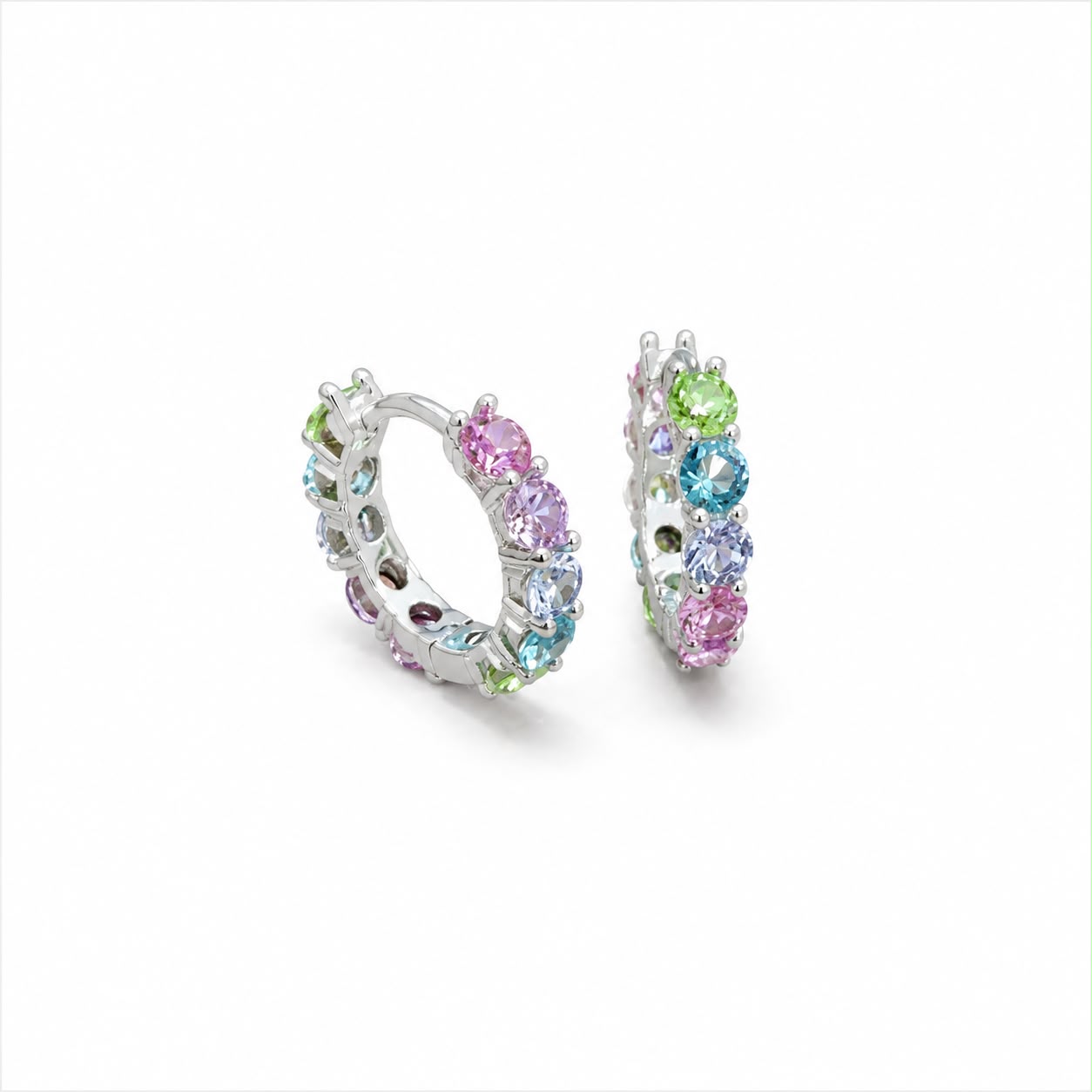 COR ZIRCONI MULTICOLOR 3 MM 1,5 CM