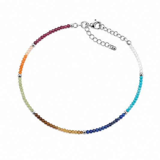 CAVIGLIERA PERLINE MULTICOLORE