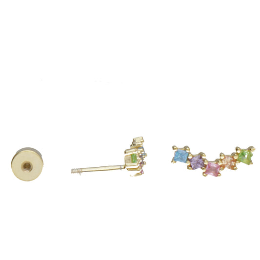 PIERCING ZIRC COLORATI CH VITE