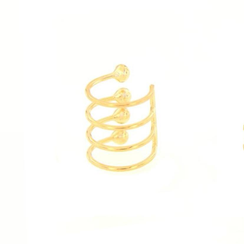 EARCUFF 4 FILE CON PALLINE