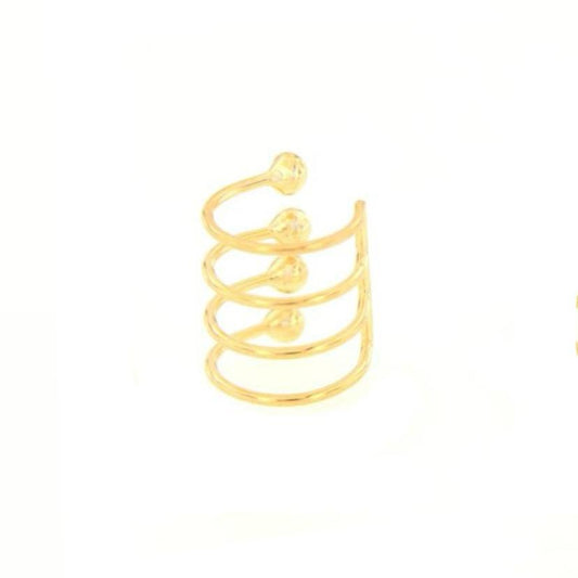 EARCUFF 4 FILE CON PALLINE