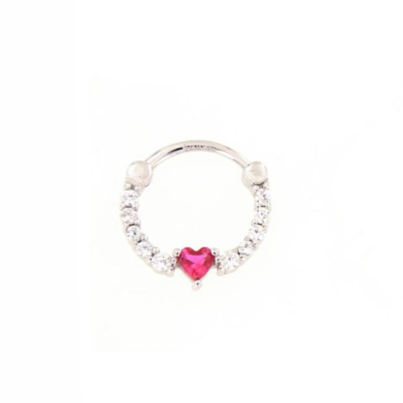 DAITH ZIRCONI E CUORE PIETRA COLORATA