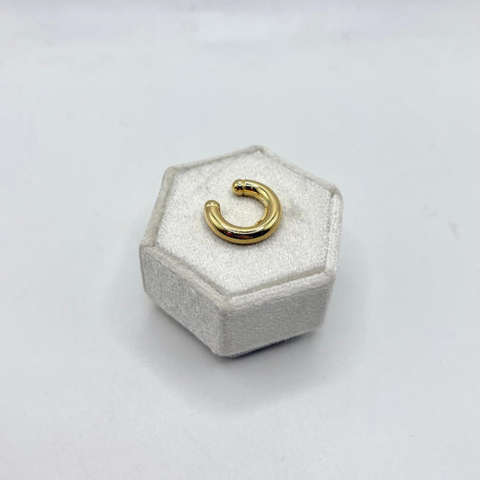 BR 7 SILVER PLATES WITH 18 KT GOLD INSERTS