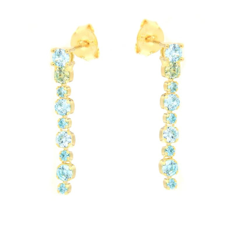 OR PENDENTE CON PIETRE COLORATE