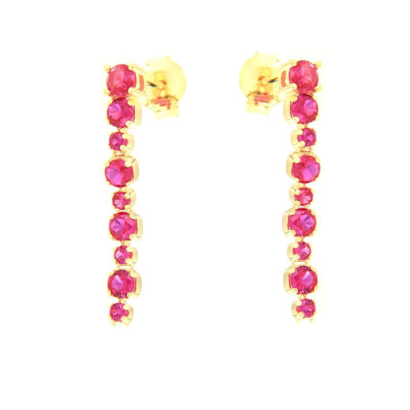 OR PENDENTE CON PIETRE COLORATE