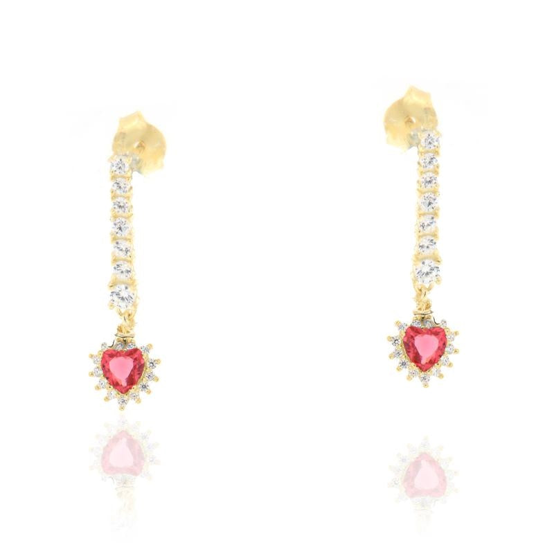 OPN ZIRCONI E CUORE FINALE PIETRA COLORATA