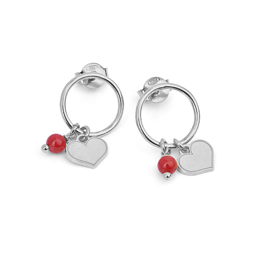 OR CON ELE PEND CUORE + PERLINA