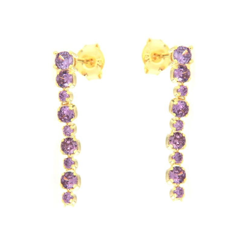 OR PENDENTE CON PIETRE COLORATE