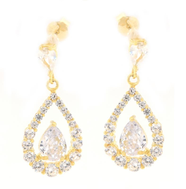 OPN GOCCIA ZIRCONI CON PIETRA INTERNA