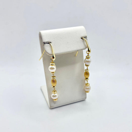 OPN CON AMO PERLE E SFERE GIALLE