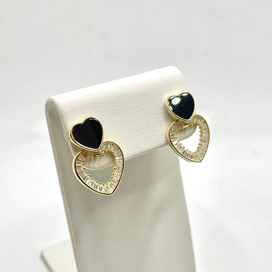 OR CON PENDENTE CUORE ZIRC