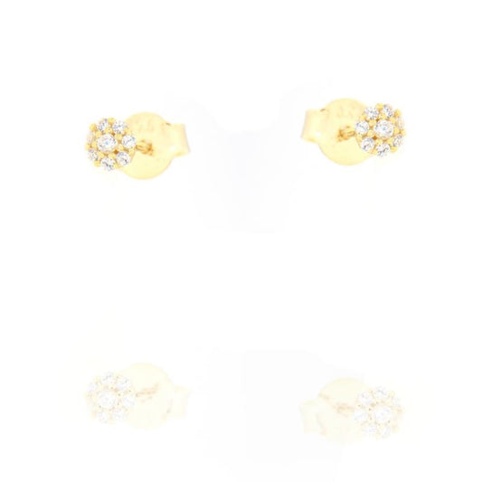 OR FIORELLINO ZIRCONI 4MM