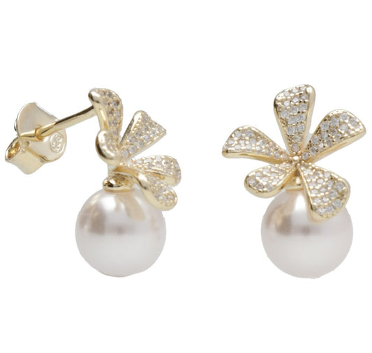 OR CON FIORE + PERLA